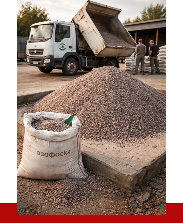 Купить азофоска в Ялуторовске с доставкой от 1239 р. за куб | ПРОНЕРУДЛтр