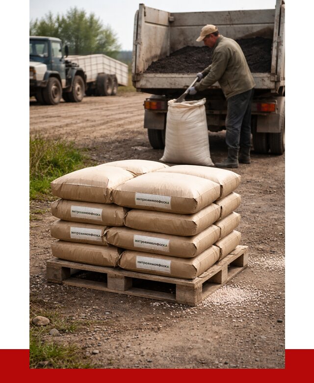 Купить нитроаммофоска в Ялуторовске от 4338 р. за куб | ПРОНЕРУДЛтр