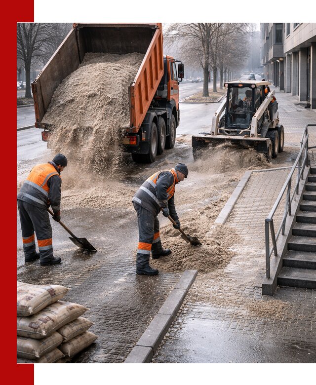 Поставка противогололедных материалов в Ялуторовске