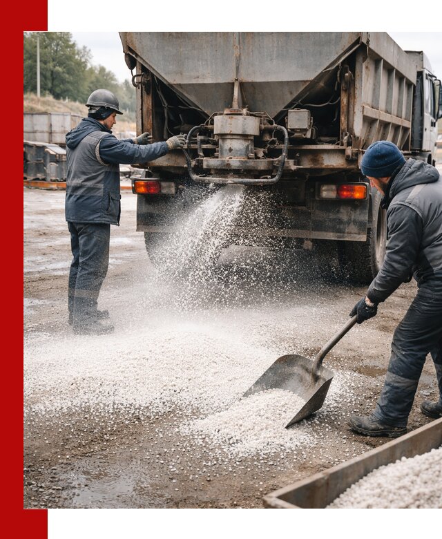 Доставка и продажа хлористого кальция в Ялуторовске