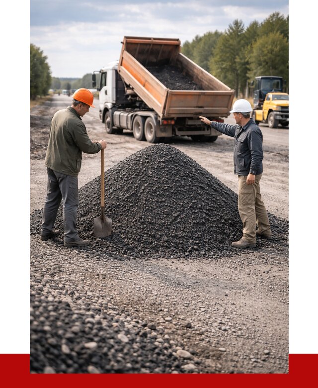 Купить асфальтовую крошку для дорог в Ялуторовске от 4338 р. | ПРОНЕРУДЛтр