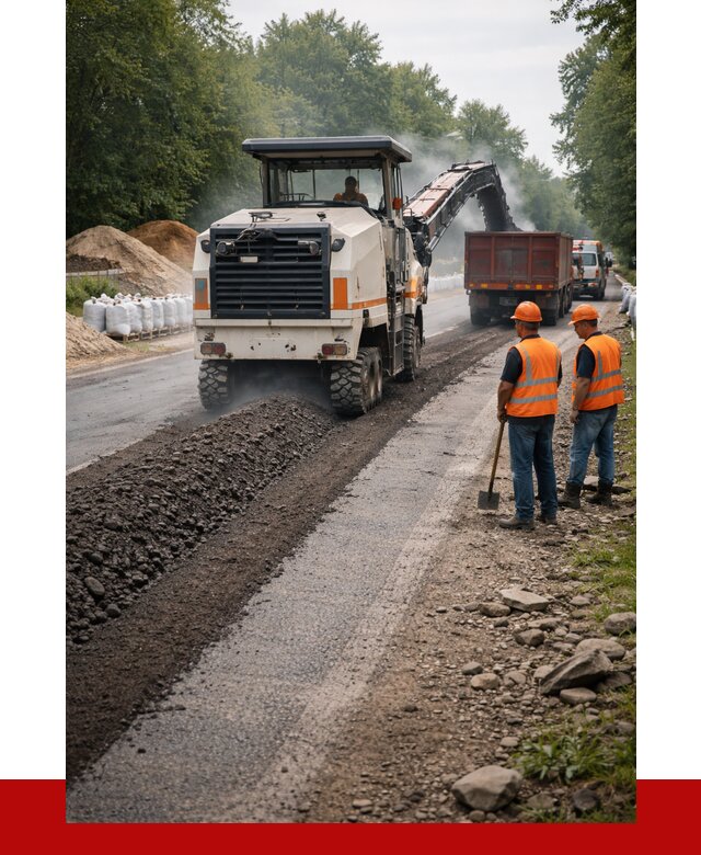Фрезерованный асфальт в Ялуторовске от 2272 р./куб. | ПРОНЕРУДЛтр
