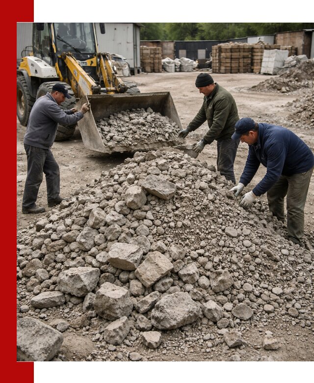 Демонтаж и вывоз бой бетона в Ялуторовске