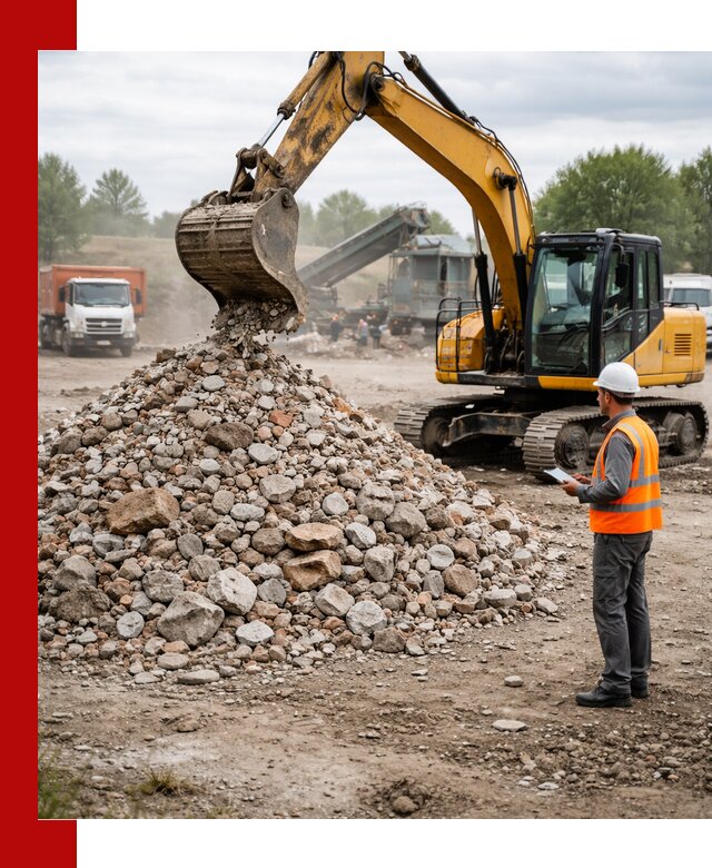 Доставка и вывоз строительного боя в Ялуторовске
