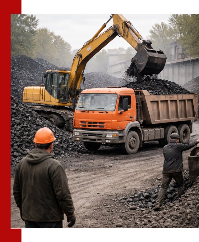 Доставка угля автотранспортом в Ялуторовске быстро и выгодно