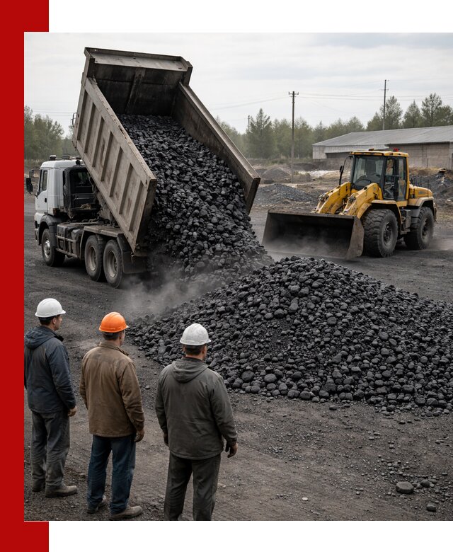 Доставка угля антрацита в Ялуторовске с самосвалами и погрузкой