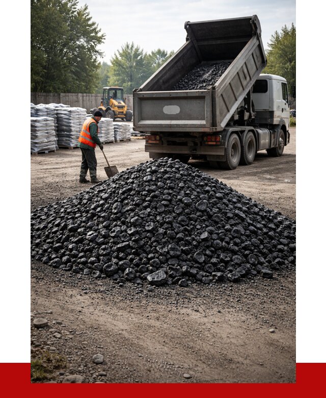 Купить уголь орех в Ялуторовске с доставкой от 7747 р. | ПРОНЕРУДЛтр