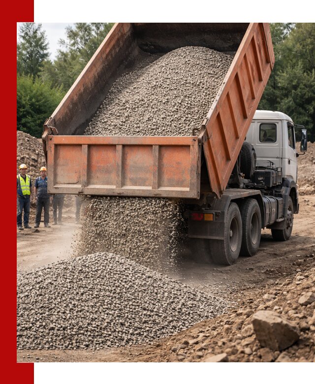 Доставка сыпучих материалов самосвалом в Ялуторовске быстро и надежно