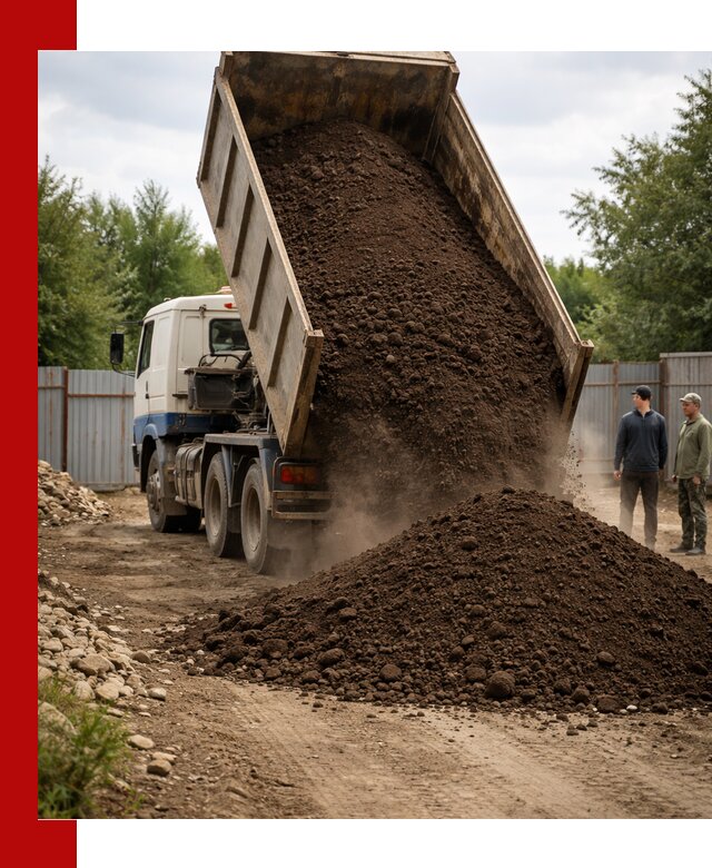 Доставка самосвалом 10 кубов в Ялуторовске быстро и надёжно