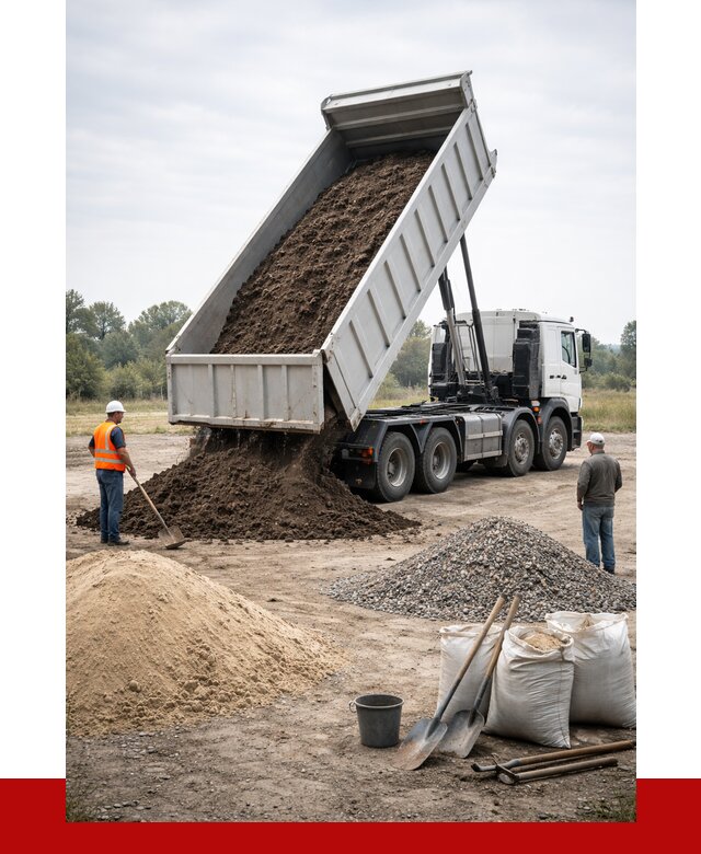 Доставка самосвалом 30 кубов в Ялуторовске от 8780 р. | ПРОНЕРУДЛтр