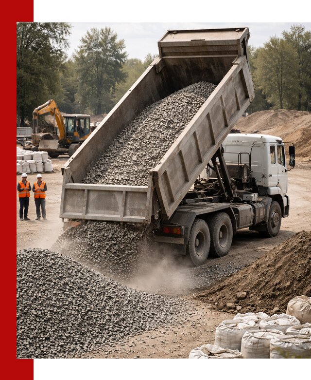 Аренда самосвала в Ялуторовске для доставки сыпучих и нерудных материалов