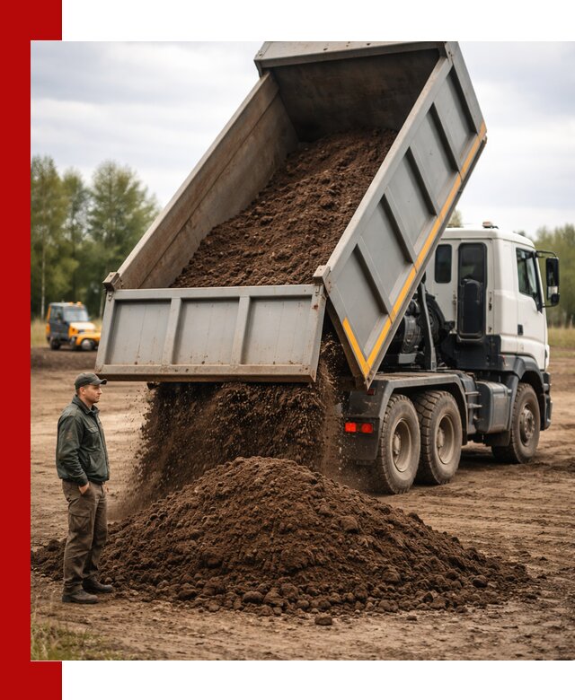 Аренда самосвала с водителем в Ялуторовске для сыпучих грузов и навоза
