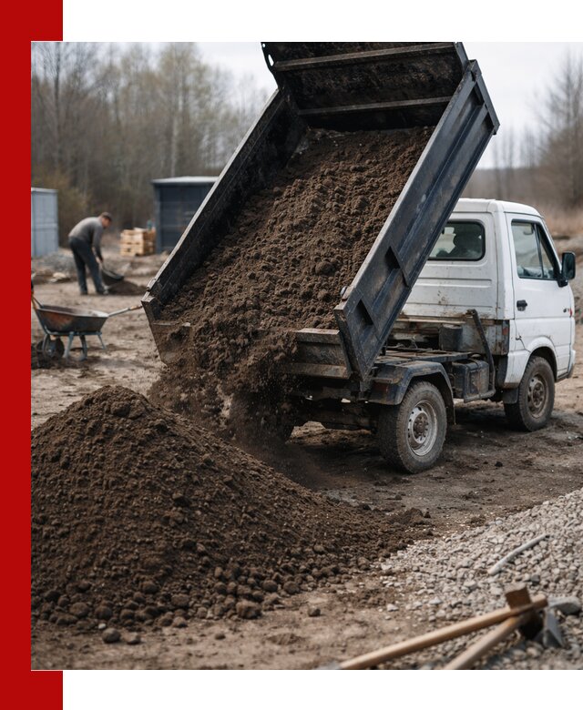 Аренда минисамосвала в Ялуторовске для доставки сыпучих материалов