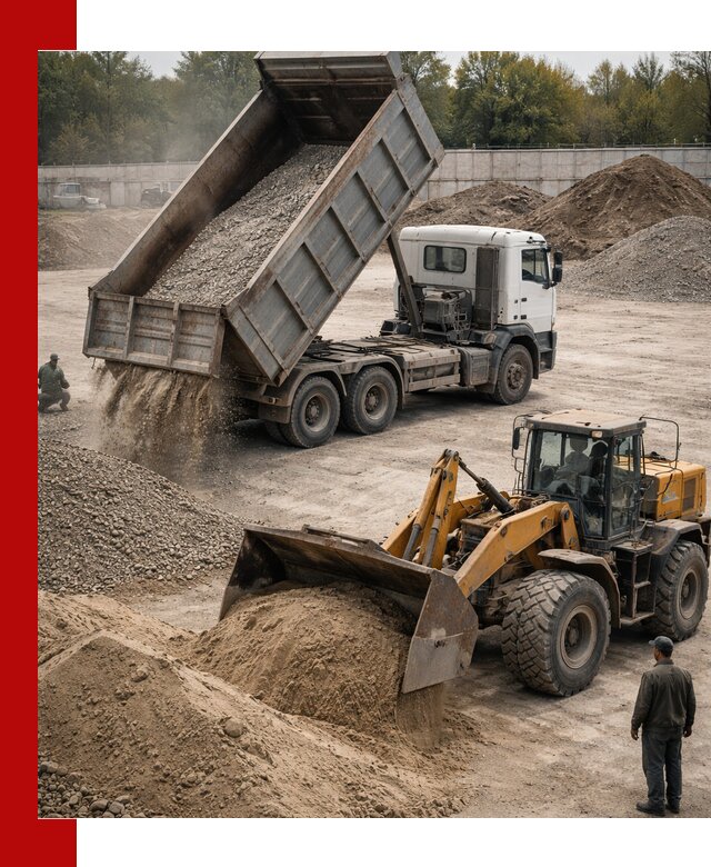 Перевозка сыпучих грузов самосвалами и бортовыми в Ялуторовске