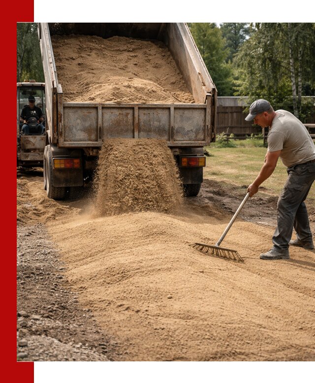 Отсыпка участка песком в Ялуторовске быстро и качественно