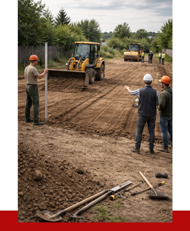 Планировка участка грунтом в Ялуторовске от 4648 р ПРОНЕРУДЛтр