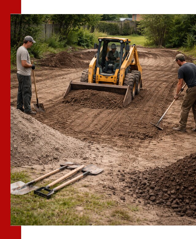 Планировка участка грунтом с вывозом и доставкой в Ялуторовске