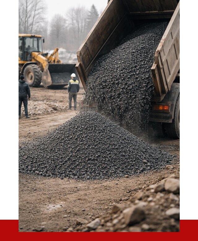 Асфальтовая крошка в Ялуторовске с доставкой от 1859 р. | ПРОНЕРУДЛтр